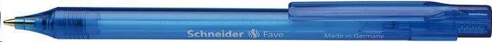 Schneider "Fave" golyóstoll, 0,5 mm, nyomógombos, kék  (TSCFAVEK / 130403)