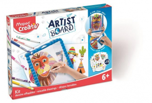 Maped Creativ "Artist Board" kreatív készségfejlesztő tábla kalandos világ (IMAC907101)