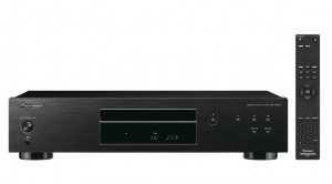 Pioneer PD-10AE-B audiofil CD-lejátszó fekete szálhúzott alumínium