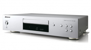 Pioneer PD-10AE-S audiofil CD-lejátszó ezüst szálhúzott alumínium