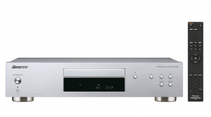 Pioneer PD-10AE-S audiofil CD-lejátszó ezüst szálhúzott alumínium