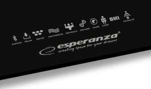 Esperanza EBS016K B.FIT 8 in1 Bluetooth fürdőszoba mérleg fekete