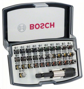 Bosch 2607017319 32db-os csavarbit készlet