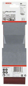 Bosch 2608606071 3 db X440 csiszolópapír 75 x 533 mm, K80 R:W