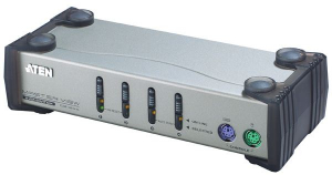 ATEN KVM Switch 4PC PS/2 + kábel  (CS84A)