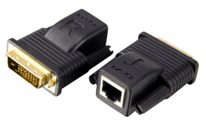 ATEN átalakító DVI (Male) - RJ45 (FeMale) (VE066)