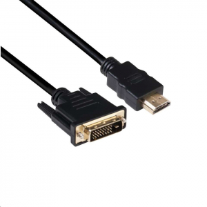 CLUB3D DVI - HDMI 1.4 átalakító kábel, 2m (CAC-1210)