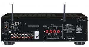 Pioneer SX-N30AE-S hálózati sztereo erősítő ezüst szálhúzott alumínium