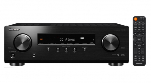 Pioneer VSX-534-B 5.1 csatornás AV erősítő fekete szálhúzott alumínium