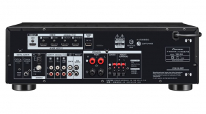 Pioneer VSX-534-B 5.1 csatornás AV erősítő fekete szálhúzott alumínium