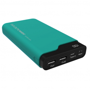 RealPower PB-15000C Power Bank 15000mAh zöld (243968)