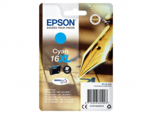 Epson 16XL DURABrite Ultra tintapatron cián (C13T16324012)