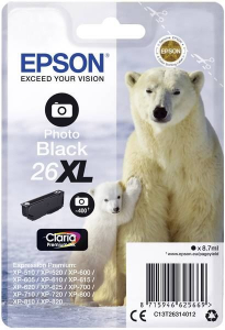 Epson 26XL Claria Premium tintapatron fotó fekete (C13T26314012)