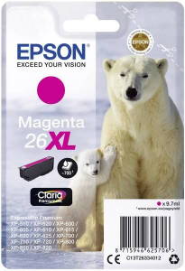 Epson 26XL Claria Premium tintapatron magenta (C13T26334012)