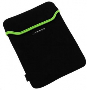 Esperanza ET172G neoprén tablet tok 9,7'' 4:3 fekete-zöld