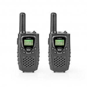 Nedis WLTK0800BK Walkie-Talkie (adó-vevő) 8 km-es hatótávolság fekete