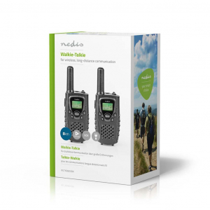 Nedis WLTK0800BK Walkie-Talkie (adó-vevő) 8 km-es hatótávolság fekete