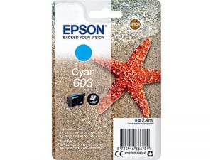 Epson 603 tintapatron cián (C13T03U24010)