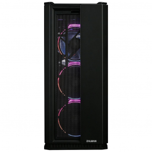Zalman X3(BLACK) táp nélküli ablakos ház fekete