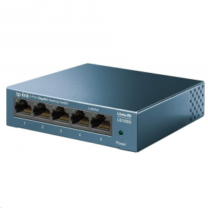 TP-Link LS105G 10/100/1000Mbps 5 portos LiteWave switch