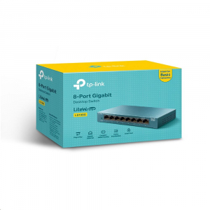 TP-Link LS108G 10/100/1000Mbps 8 portos LiteWave switch