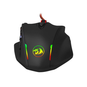 Redragon IMPACT MMO Gaming lézer egér fekete (M908)