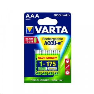 Varta Ready2Use AAA (HR03) 800mAh akkumulátor 4db/bliszter  (56703101404)