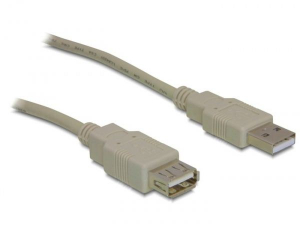 Delock DL82239 USB 2.0-A (apa/anya) 1.8 méteres hosszabbító kábel