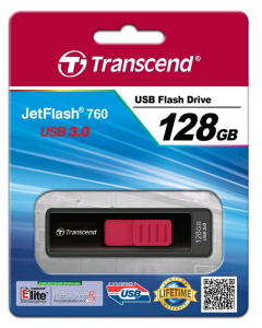 Pen Drive 128GB Transcend JetFlash 760 USB 3.0 (TS128GJF760)