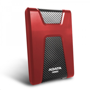 1TB 2.5" ADATA HD650 külső winchester piros (AHD650-1TU31-CRD)