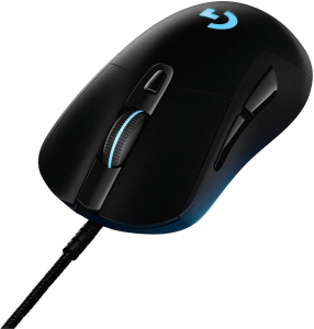 Logitech G403 HERO Gaming egér fekete (910-005632)