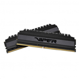 8GB 3000MHz DDR4 RAM Patriot Viper 4 Blackout CL16 (2x4GB) (PVB48G300C6K)