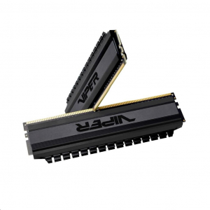 8GB 3000MHz DDR4 RAM Patriot Viper 4 Blackout CL16 (2x4GB) (PVB48G300C6K)