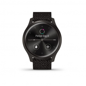 Garmin Vivomove Style okosóra fekete nylon szíjjal (010-02240-23)