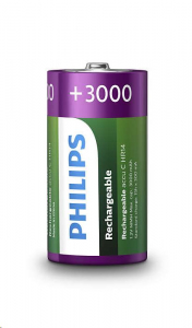 Philips R14B2A300/10 C HR14 Baby, 3000 mAh Nikkel-fémhidrid akkumulátor