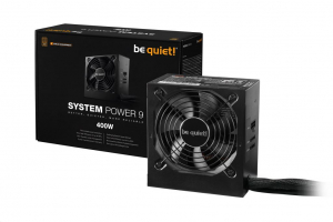 Be Quiet! System Power 9 400W CM fél-moduláris tápegység (BN300)
