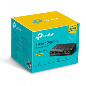 TP-Link LS1005G 10/100/1000Mbps 5 portos mini switch
