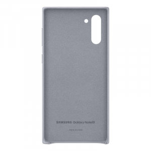 Samsung Galaxy Note10 bőr védőtok szürke (EF-VN970LJEGWW)