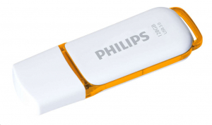 Pen Drive 128GB Philips Snow Edition USB 3.0 fehér-sárga  (FM12FD75B / PH665380)