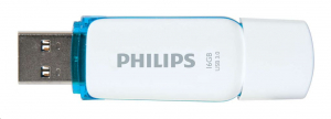 Pen Drive 16GB Philips Snow Edition USB 3.0 fehér-kék  (FM16FD75B / PH668138)