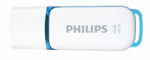 Pen Drive 16GB Philips Snow Edition USB 3.0 fehér-kék  (FM16FD75B / PH668138)