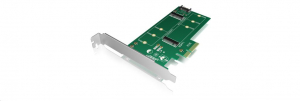 Raidsonic Icy Box 2x M.2 bővítő kártya PCIe (IB-PCI209)