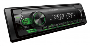 Pioneer MVH-S120UBG USB/AUX autóhifi fejegység zöld