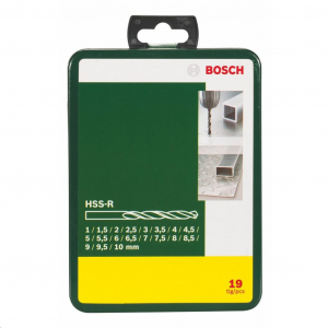 Bosch 2607019435 19 részes HSS-R fémfúrókészlet