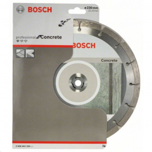 Bosch 2608602200 Gyémánt darabolótárcsa, Standard for Concrete kivitel 230 x 22,23 x 2,3 x 10 mm