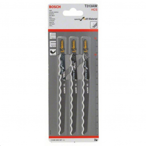Bosch 2608635187 Szúrófűrészlap T 313 AW Special for Soft Material