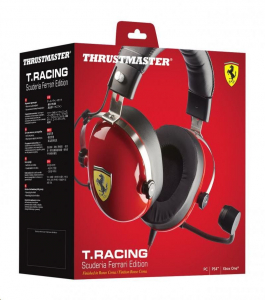 Thrustmaster T.Racing Scuderia Ferrari Edition Headset fekete-piros (4060105)