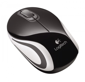 Logitech M187 vezeték nélküli optikai egér fekete (910-002736)