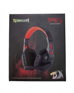 Redragon H120 Ares Gaming Headset fekete-piros