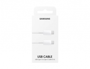 Samsung EP-DN975BWEG USB-C - USB-C kábel 5A, 1m fehér
